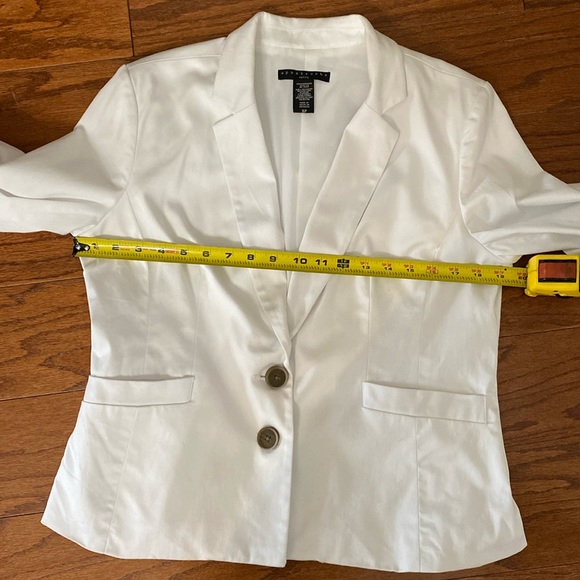 Apostrophe white tailored jacket. Size 16P - Picture 8 of 10